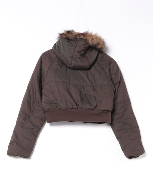 almo(アルモ)の「【LAMPOON】中綿ショートフードブルゾン(ブルゾン・レディース・モカ・SMALL/MEDIUM/LARGE)」の11枚目の写真