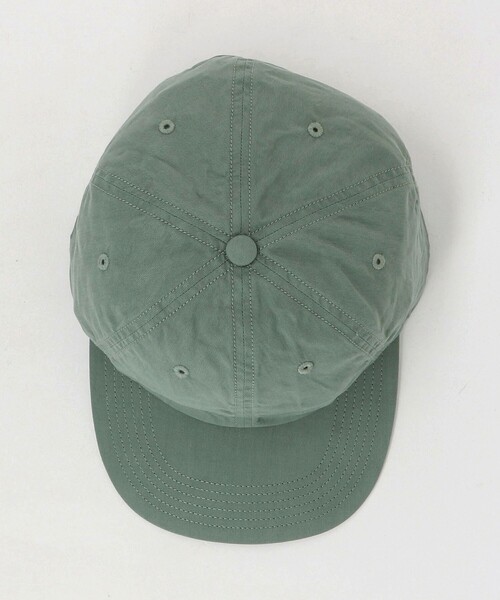 KIJIMA TAKAYUKI（キジマ　タカユキ）の「＜KIJIMA TAKAYUKI＞CELLULOSE COTTON ELASTIC BACK 6PANEL CAP/6パネル キャップ（キャップ・メンズ・オリーブ/ブラック・3/2）」の4枚目の写真