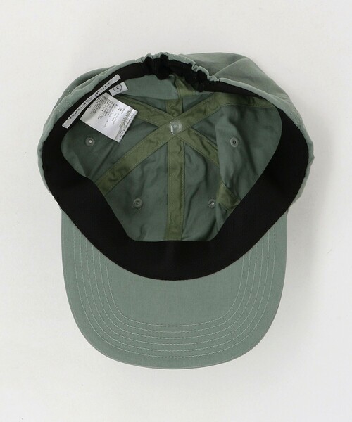 KIJIMA TAKAYUKI（キジマ　タカユキ）の「＜KIJIMA TAKAYUKI＞CELLULOSE COTTON ELASTIC BACK 6PANEL CAP/6パネル キャップ（キャップ・メンズ・オリーブ/ブラック・3/2）」の8枚目の写真