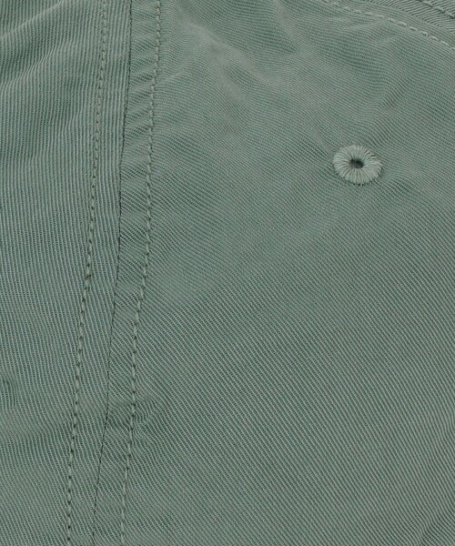 KIJIMA TAKAYUKI（キジマ　タカユキ）の「＜KIJIMA TAKAYUKI＞CELLULOSE COTTON ELASTIC BACK 6PANEL CAP/6パネル キャップ（キャップ・メンズ・オリーブ/ブラック・3/2）」の10枚目の写真