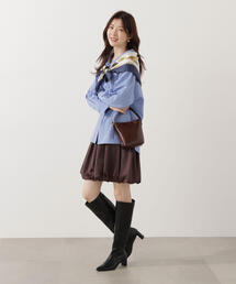 PROPORTION BODY DRESSING | <ウォッシャブル>バルーンミニスカート / 1215220001(スカート)