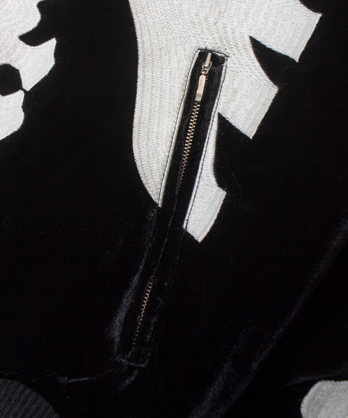 VANSON（ヴァンソン）の「VANSON/RITZ-SKELTON BONES-Velours JK（その他アウター・メンズ・ホワイト/ブラック・XL/M/L）」の18枚目の写真