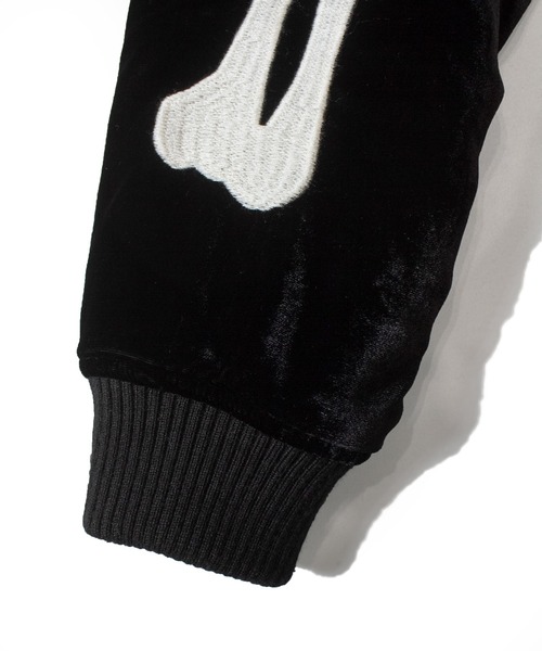 VANSON（ヴァンソン）の「VANSON/RITZ-SKELTON BONES-Velours JK（その他アウター・メンズ・ホワイト/ブラック・XL/M/L）」の19枚目の写真