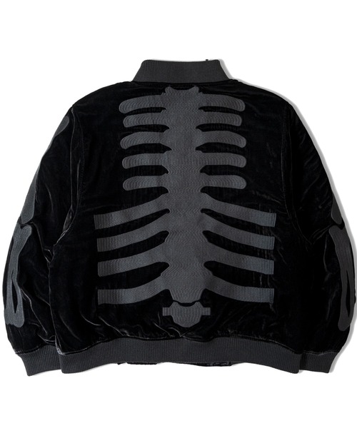 VANSON/RITZ-SKELTON BONES-Velours JK（その他アウター）｜VANSON