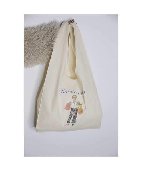 Katrin TOKYO(カトリーントーキョー)の「big marche tote bag(トートバッグ・レディース・ブルー系その他/グリーン系その他・FREE)」の22枚目の写真