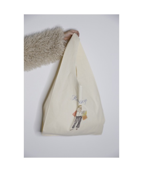 Katrin TOKYO(カトリーントーキョー)の「big marche tote bag(トートバッグ・レディース・ブルー系その他/グリーン系その他・FREE)」の17枚目の写真