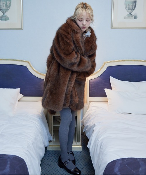 Fur coat（その他アウター）｜etre loin（エトルワン）のファッション