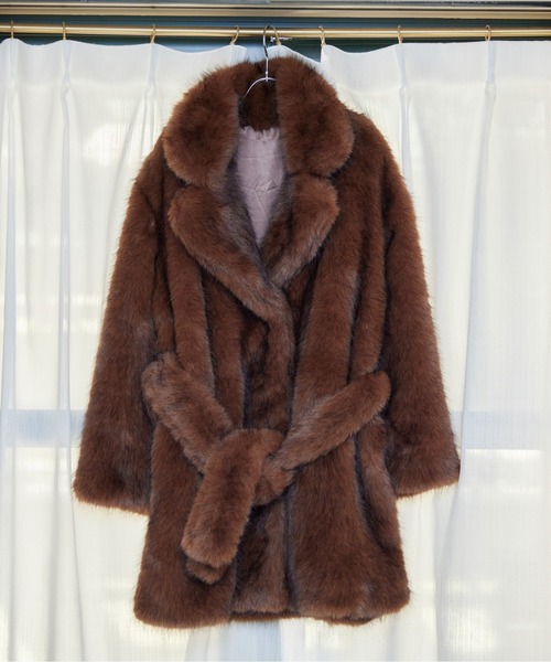 Fur coat（その他アウター）｜etre loin（エトルワン）のファッション