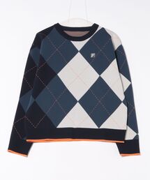 ゴルフ ウェア」に該当するニット/セーター（ブルー・ネイビー