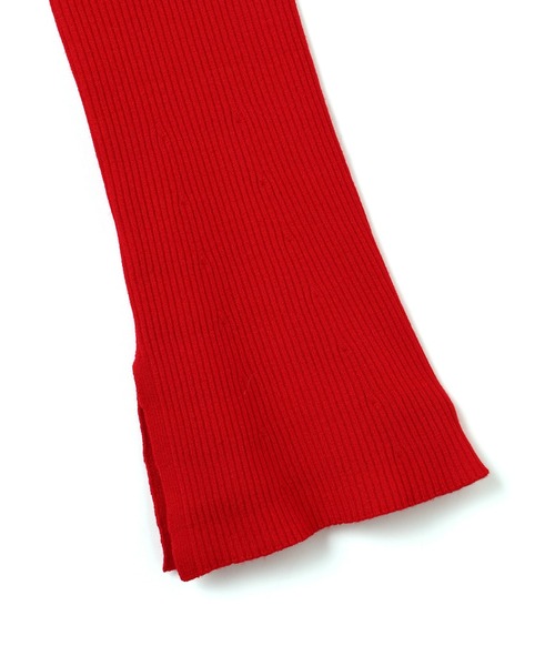 ADAM ET ROPE'（アダムエロペ）の「【WEB限定】エコベロVネックカーディガン（カーディガン/ボレロ・レディース・ブラック/オフホワイト/チャコールグレー/レッド・FREE）」の14枚目の写真