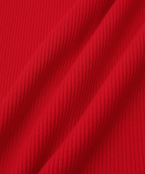 ADAM ET ROPE'（アダムエロペ）の「【WEB限定】エコベロVネックカーディガン（カーディガン/ボレロ・レディース・ブラック/オフホワイト/チャコールグレー/レッド・FREE）」の11枚目の写真