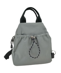 ALTROSE（アルトローズ）の「2way ボディバッグ リュック ナイロン レオパード ヒョウ柄 フォックス（バックパック/リュック）」