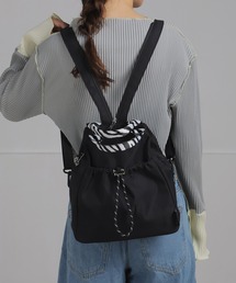 ビヒン ALZUNI ボディバッグ-bag リュック 2way クロコ-crocodile