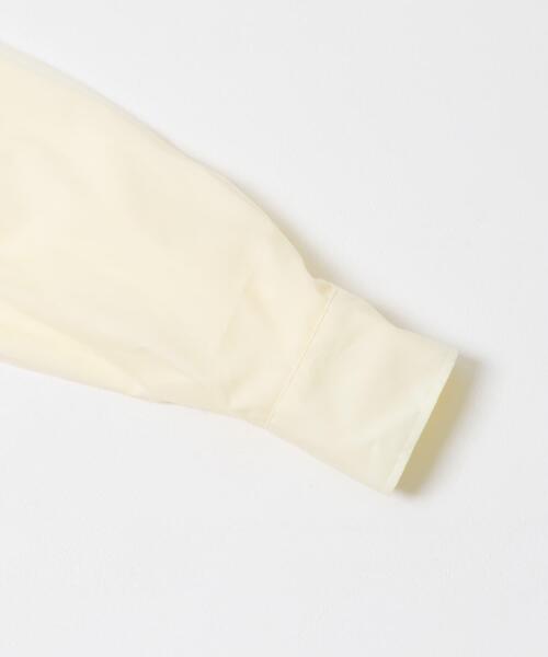 KBF（ケイビーエフ）の「チュールレイヤードショートシャツ（シャツ/ブラウス・レディース・アイボリー/グレー系その他/ライトカーキ・ONE）」の12枚目の写真