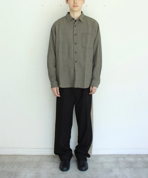 soe(ソーイ)の「Dad Shirts KHK(シャツ/ブラウス・メンズ・カーキ・1)」の4枚目の写真