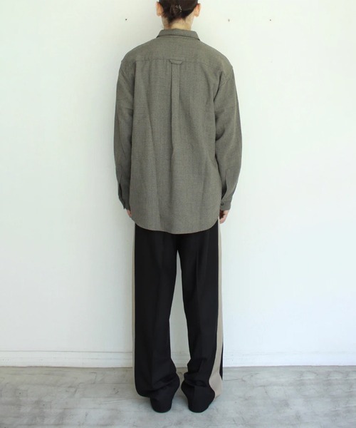 soe(ソーイ)の「Dad Shirts KHK(シャツ/ブラウス・メンズ・カーキ・1)」の3枚目の写真