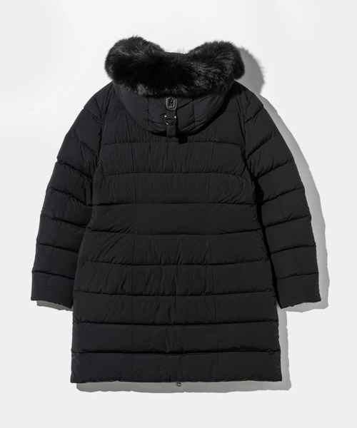 Mackage（マッカージュ）の「Mackage CALLA-BX Hooded Light Down Coat マッカージュ カーラビーエックス ダウンジャケット（ダウンジャケット/コート・レディース・ブラック・MEDIUM/X-LARGE/LARGE/SMALL）」の13枚目の写真