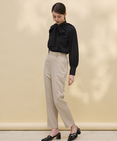 SWINGLE（スウィングル）の「ベーシックテーパードパンツ（その他パンツ・レディース・ベージュ/ネイビー/ピンク・SMALL/MEDIUM）」の11枚目の写真