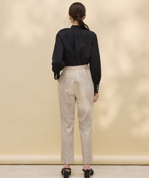 SWINGLE（スウィングル）の「ベーシックテーパードパンツ（その他パンツ・レディース・ベージュ/ネイビー/ピンク・SMALL/MEDIUM）」の12枚目の写真