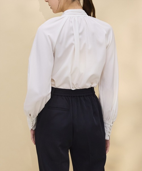 SWINGLE（スウィングル）の「ベーシックテーパードパンツ（その他パンツ・レディース・ベージュ/ネイビー/ピンク・SMALL/MEDIUM）」の16枚目の写真