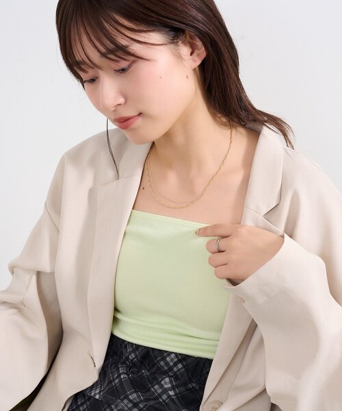 Kastane（カスタネ）の「【fiw.】レイヤードネックレス（ネックレス・レディース・シルバー/ゴールド・FREE）」の12枚目の写真