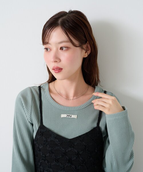 Kastane（カスタネ）の「【fiw.】レイヤードネックレス（ネックレス・レディース・シルバー/ゴールド・FREE）」の15枚目の写真