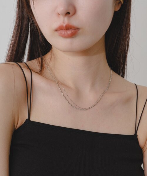 Kastane（カスタネ）の「【fiw.】レイヤードネックレス（ネックレス・レディース・シルバー/ゴールド・FREE）」の17枚目の写真