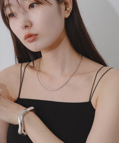 Kastane（カスタネ）の「【fiw.】レイヤードネックレス（ネックレス・レディース・シルバー/ゴールド・FREE）」の18枚目の写真