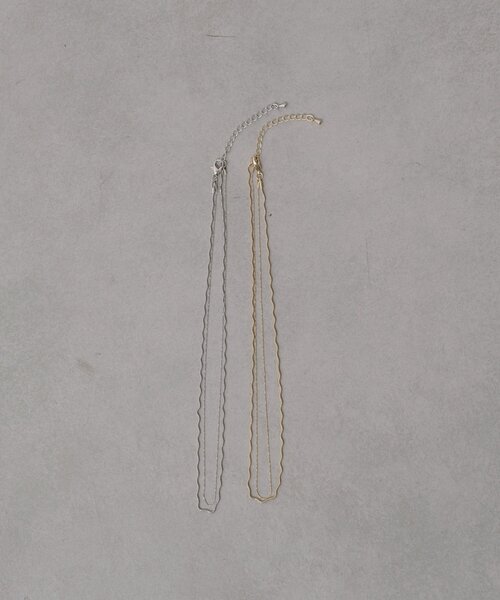 Kastane（カスタネ）の「【fiw.】レイヤードネックレス（ネックレス・レディース・シルバー/ゴールド・FREE）」の19枚目の写真