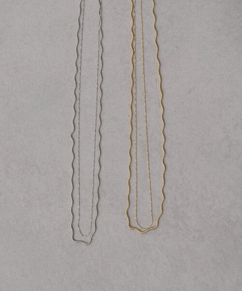 Kastane（カスタネ）の「【fiw.】レイヤードネックレス（ネックレス・レディース・シルバー/ゴールド・FREE）」の21枚目の写真