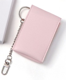 VQ（ブイキュー）の「【 鏡付き 】 フェイクレザー リップケース（ポーチ）」