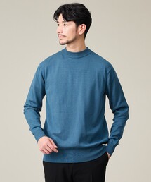 モックネック」に該当するメンズのトップス（グリーン・カーキ/緑色系