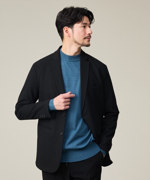 ABAHOUSE GRAY(アバハウスグレイ)の「【カシミヤタッチ】ハイゲージ モックネック ニット(ニット/セーター・メンズ・ホワイト/ブラウン/グリーン/ブルー/ブラック・46/48/50)」の21枚目の写真