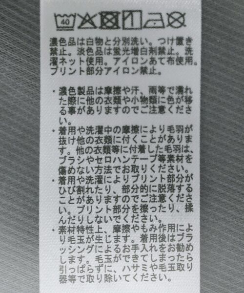 earth music&ecology(アースミュージックアンドエコロジー)の「サイドリブロゴスウェット(スウェット・レディース・アイボリー/ブルーグリーン/グレー/ピンク系その他3・FREE)」の5枚目の写真