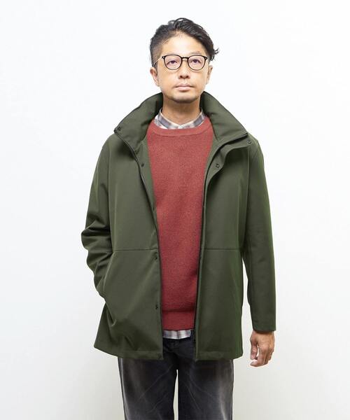 セール】ボンディングツイルスタンドカラーブルゾン | 防風（ブルゾン 