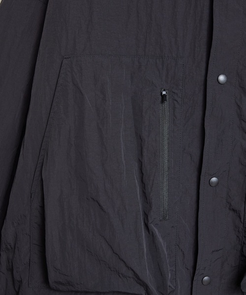 COMMON WARE(コモンウェアー)の「EM:NoiR ノアール Connect Shirt/ ナイロン コネクトシャツ(ミリタリージャケット・メンズ・ブラック・MEDIUM/LARGE)」の20枚目の写真