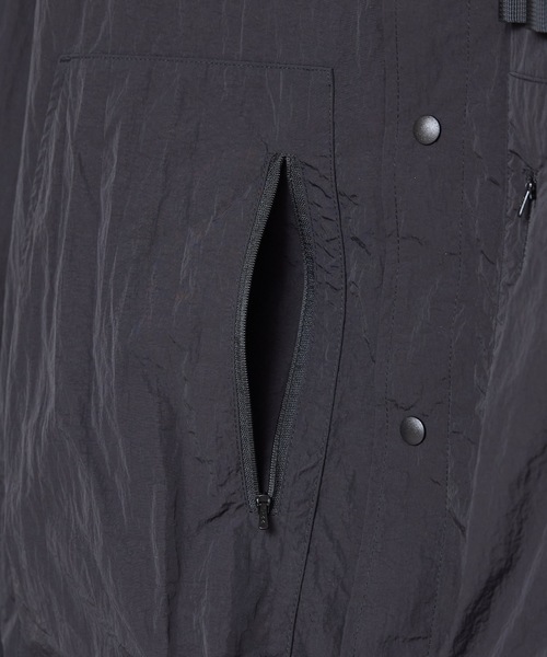 COMMON WARE(コモンウェアー)の「EM:NoiR ノアール Connect Shirt/ ナイロン コネクトシャツ(ミリタリージャケット・メンズ・ブラック・MEDIUM/LARGE)」の18枚目の写真