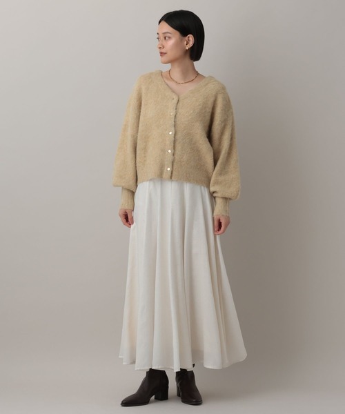 A part by（アパートバイ）の「ハクプリントキリカエフレアスカート（スカート・レディース・ブラック/アイボリー/グレー/ライトピンク・SMALL/MEDIUM）」の10枚目の写真