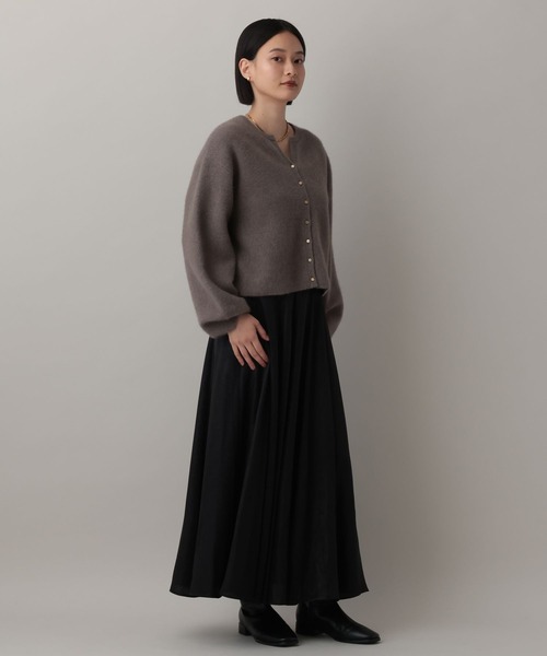 A part by（アパートバイ）の「ハクプリントキリカエフレアスカート（スカート・レディース・ブラック/アイボリー/グレー/ライトピンク・SMALL/MEDIUM）」の18枚目の写真