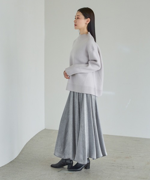ハクプリントキリカエフレアスカート（スカート）｜A part by