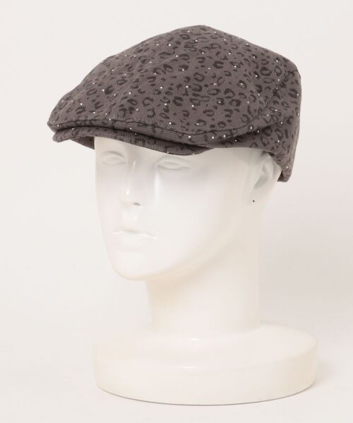 ハンチング帽　レオパード セール】HALEY PESCA/レオパードハンチング帽（ハンチング/ベレー帽