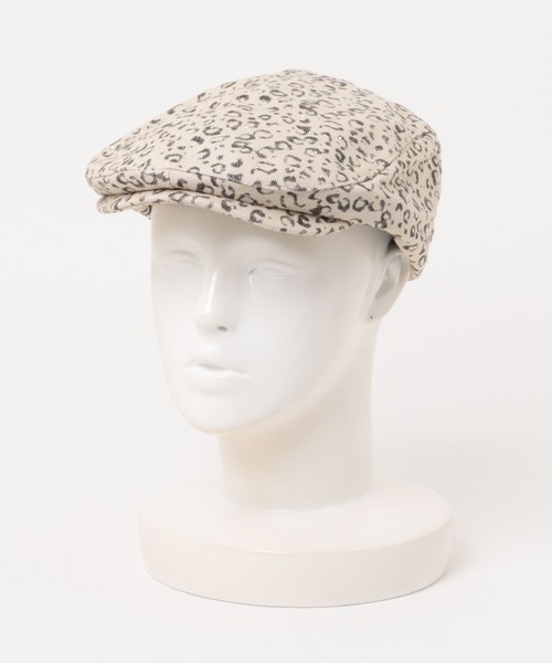 ハンチング帽　レオパード セール】HALEY PESCA/レオパードハンチング帽（ハンチング/ベレー帽