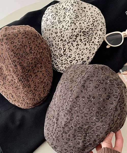 HALEY PESCA/レオパードハンチング帽（ハンチング/ベレー帽）｜HALEY