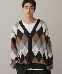 ALAND | 【UNISEX】ALAND／パイルジャガードカーディガン(カーディガン/ボレロ)