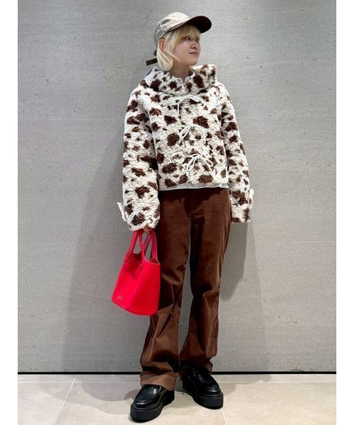 リボンショートダッフルコート（ダッフルコート）｜FURFUR（ファー