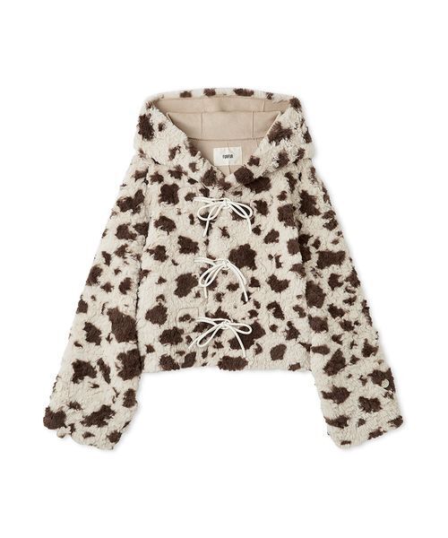 リボンショートダッフルコート（ダッフルコート）｜FURFUR（ファー