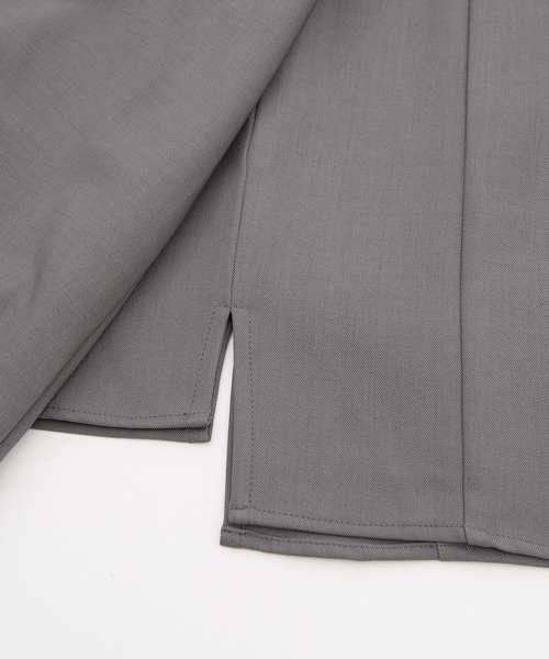 improves（インプローブス）の「ルーズシルエット 袖口配色 ドルマンシャツ（シャツ/ブラウス・メンズ・チャコール/ベージュ/ブラック・LARGE/MEDIUM）」の21枚目の写真