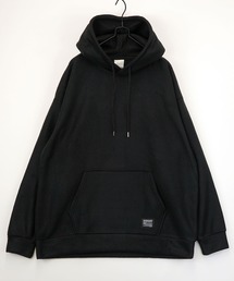 【GROOVY STORE】両面起毛オーバーサイズ プルオーバーパーカー