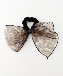 NOLLEY'S（ノーリーズ）の「アニマル柄ビッグリボンシュシュ（シュシュ）」