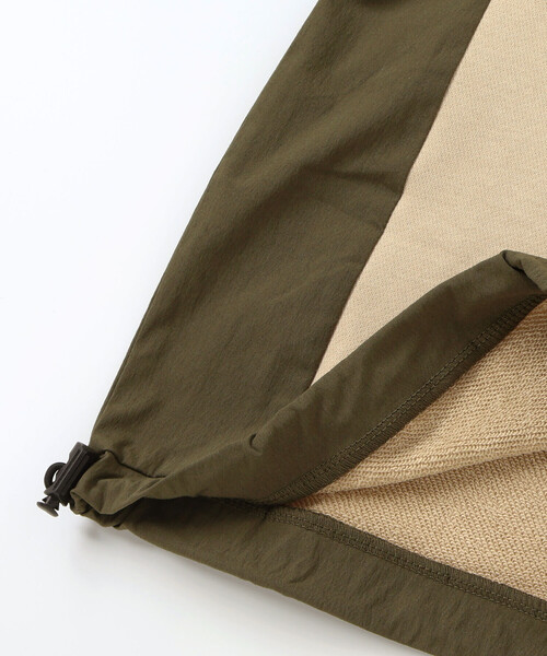 WASK（ワスク）の「ドロスト異素材トレーナー(100~160cm)（スウェット・キッズ・グレー/ベージュ・130cm/160cm/140cm/150cm）」の18枚目の写真